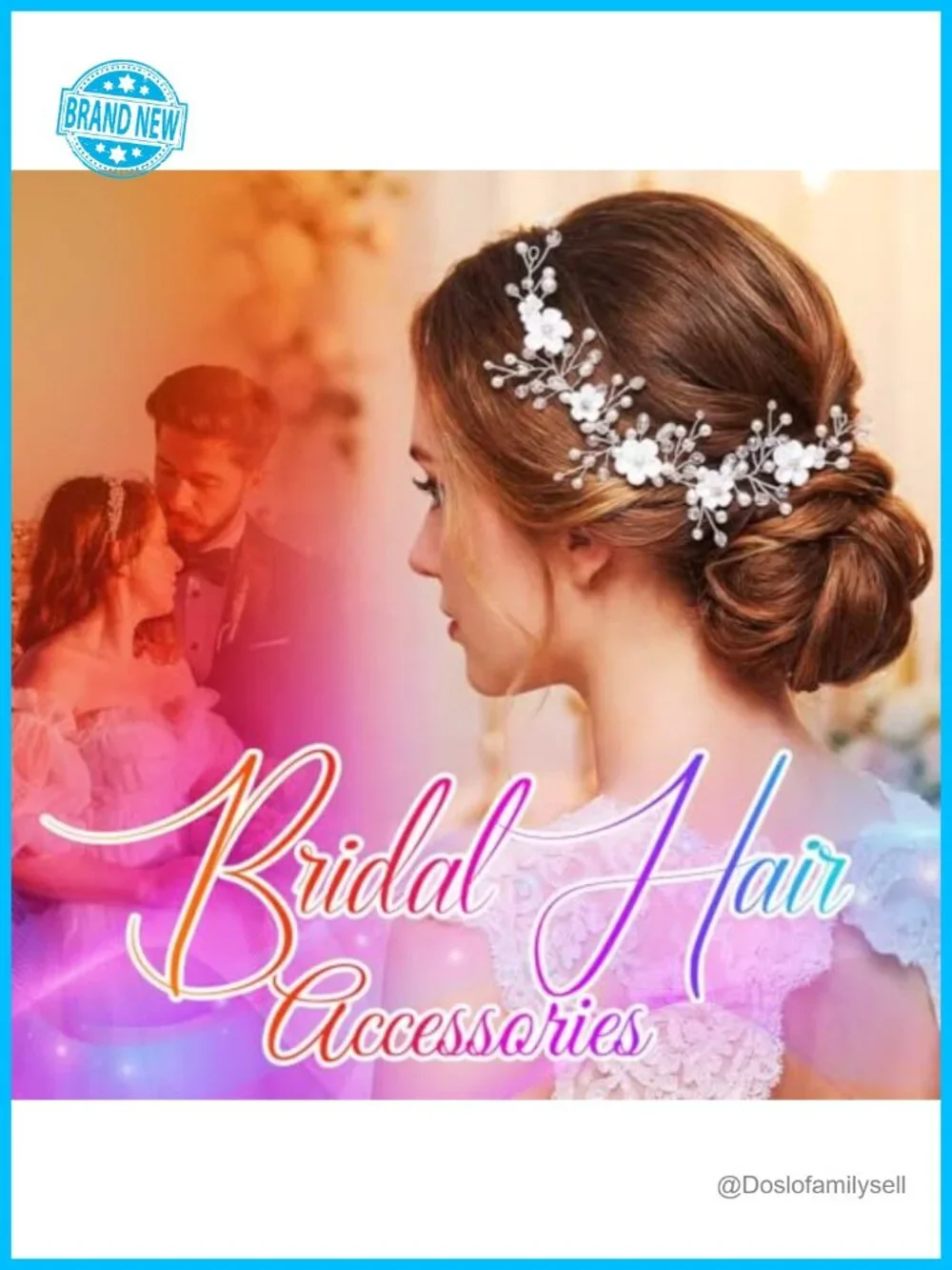 Silver Pearl Hair Vine Bridal Headpiece Wedding Hair Accessory